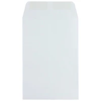 JAM Paper 6.5" x 9.5" White Open End Catalog Commercial Envelopes