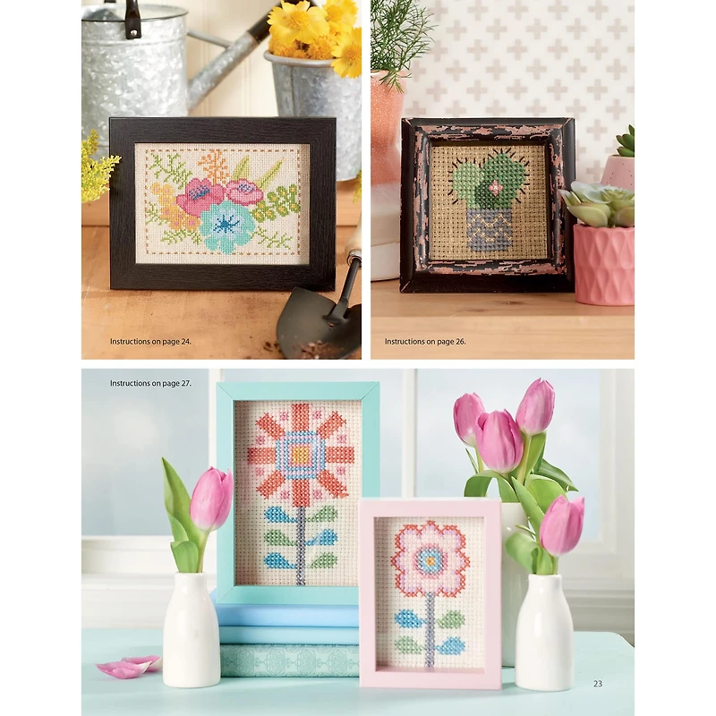 Leisure Arts® From The Garden Cross Stitch Book