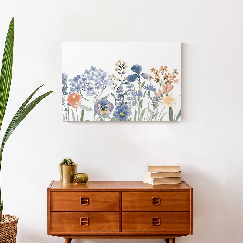 Array Of Blooms 24" x 16" Canvas Wall Art