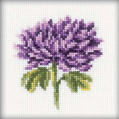 RTO Chrysanthemums Counted Cross Stitch Kit