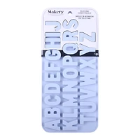 Alphabet Silicone Candy Mold by Makery™