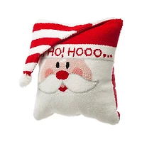 Glitzhome® Hooked 3D Santa Pillow Set