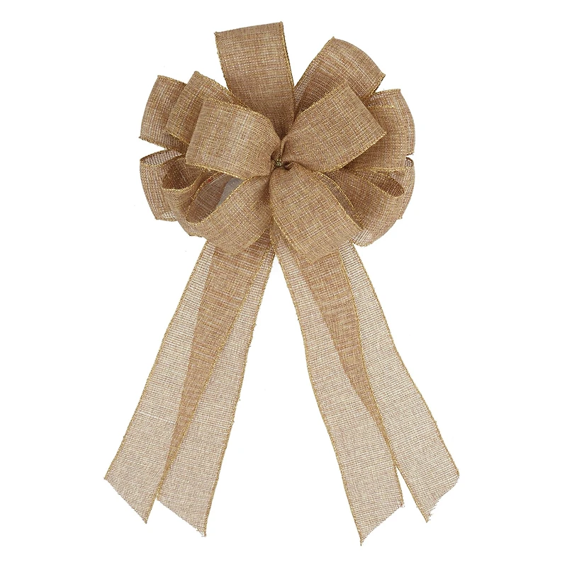 21" Gold Shimmer Tree Bow by Celebrate It®