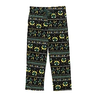 Elf™ Buddy Silhouette Black Adult Fleece Pajama Sleep Pants