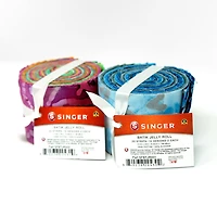 SINGER Handmade Rainbow Batik Cotton Print Jelly Roll