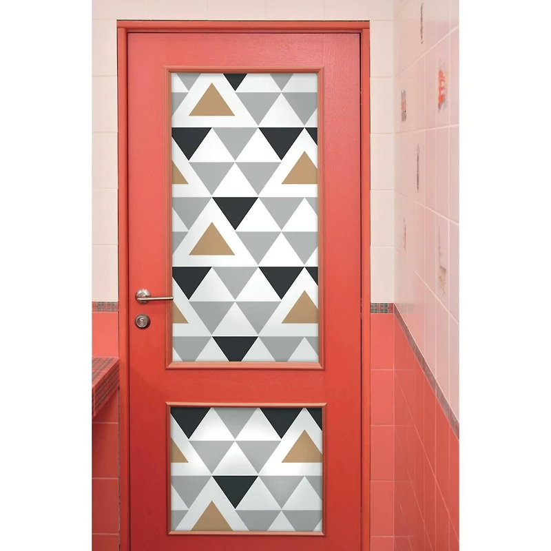 RoomMates Geometric Triangle Peel & Stick Wallpaper