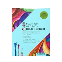 Bright Stripes Bold & Bright Mash Up Art Set