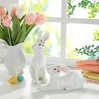 Glitzhome® Easter Bunny Table Décor Set