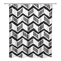 Chevron Shower Curtain
