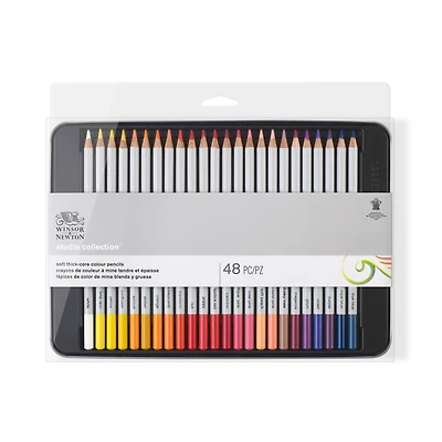 Winsor & Newton™ Studio Collection™ 48 Color Pencil Tin Set