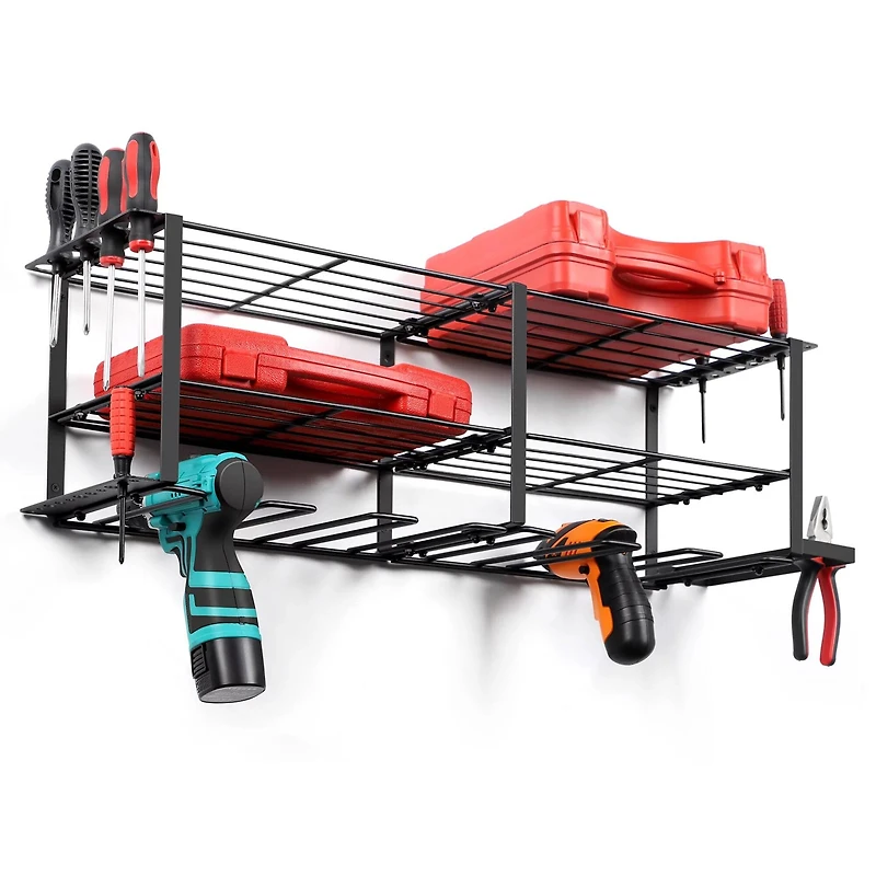 NEX™ 27" Black Wire Power Tool Wall Organizer