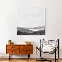 Hazy Landscape 30" x 30" Canvas Wall Art