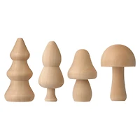 Mushroom & Tree Peg Figures by Creatology™