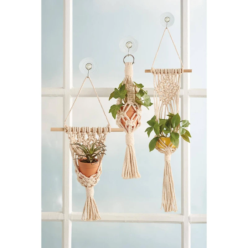 Leisure Arts® Mini Planter Macramé Kit