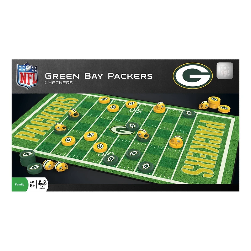 NFL Checkers Green Bay Packers