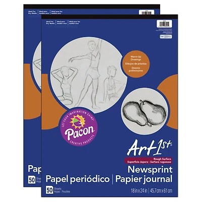 Art1st® Newsprint Pads, 2ct.