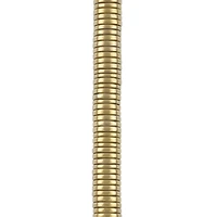 Gold Hematite Heishi Beads by Bead Landing