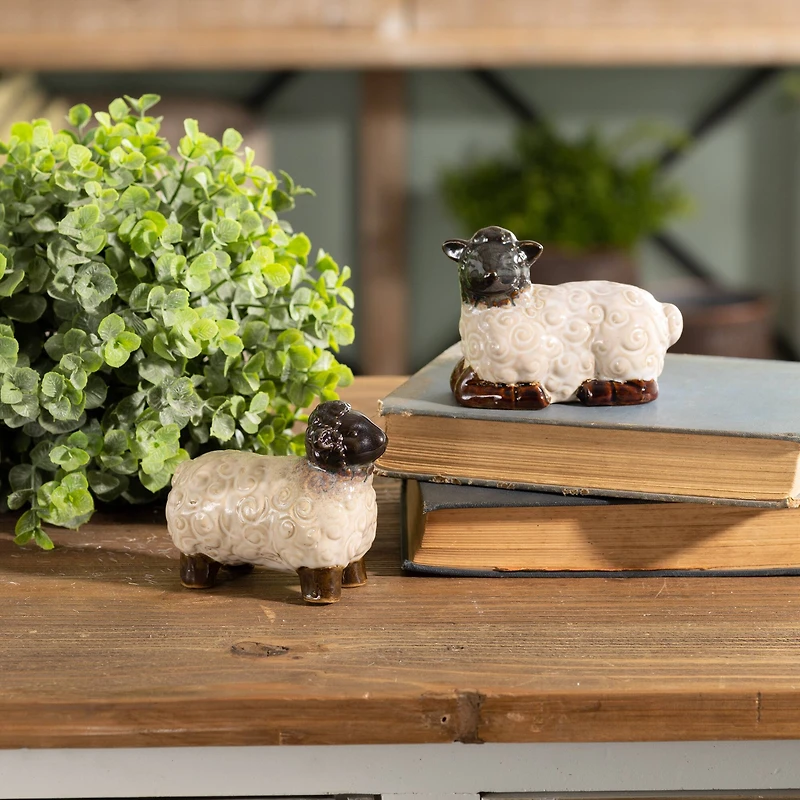 Mini Sheep Figurine Set