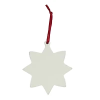 4.25" DIY Ceramic Snowflake Ornament by Make Market®