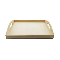 6 Pack: 13" Wooden Tray by Make Market®