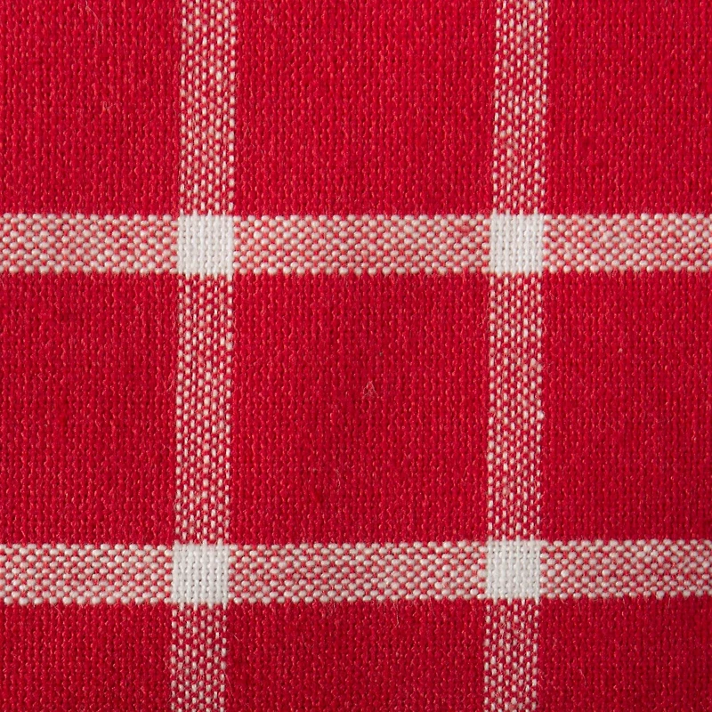 DII® Holly Berry Plaid Tablecloth