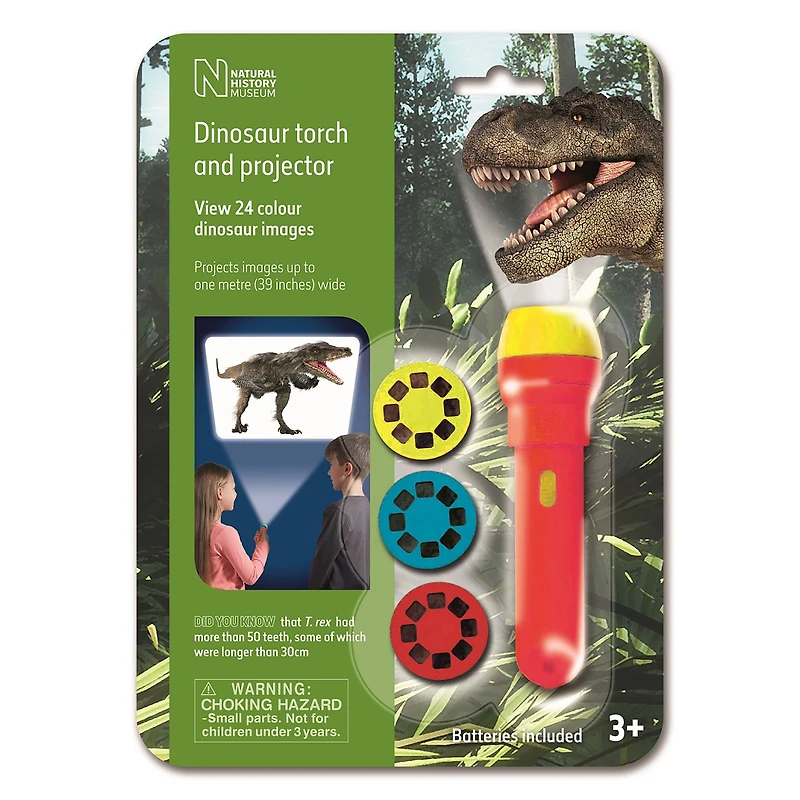 Brainstorm Toys STEM Dinosaur Flashlight & Projector