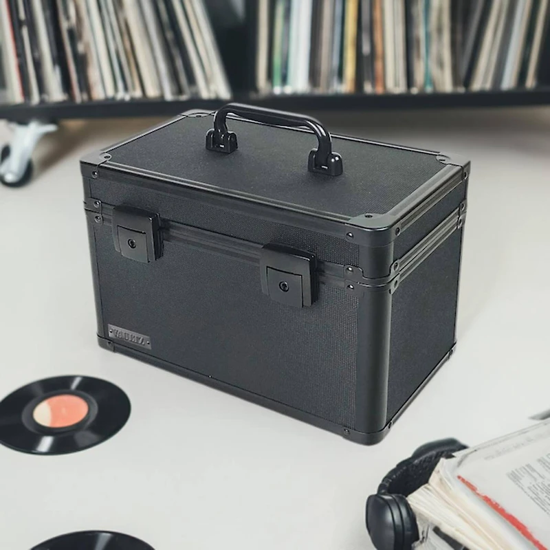 Vaultz Black Tactical Divided Storage Box