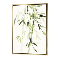 Designart - Simplist Bamboo Leaves II