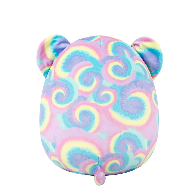 Squishmallows™ Original 8" Jonessa the Purple Psychadelic Tie-Dye Bear Little Plush