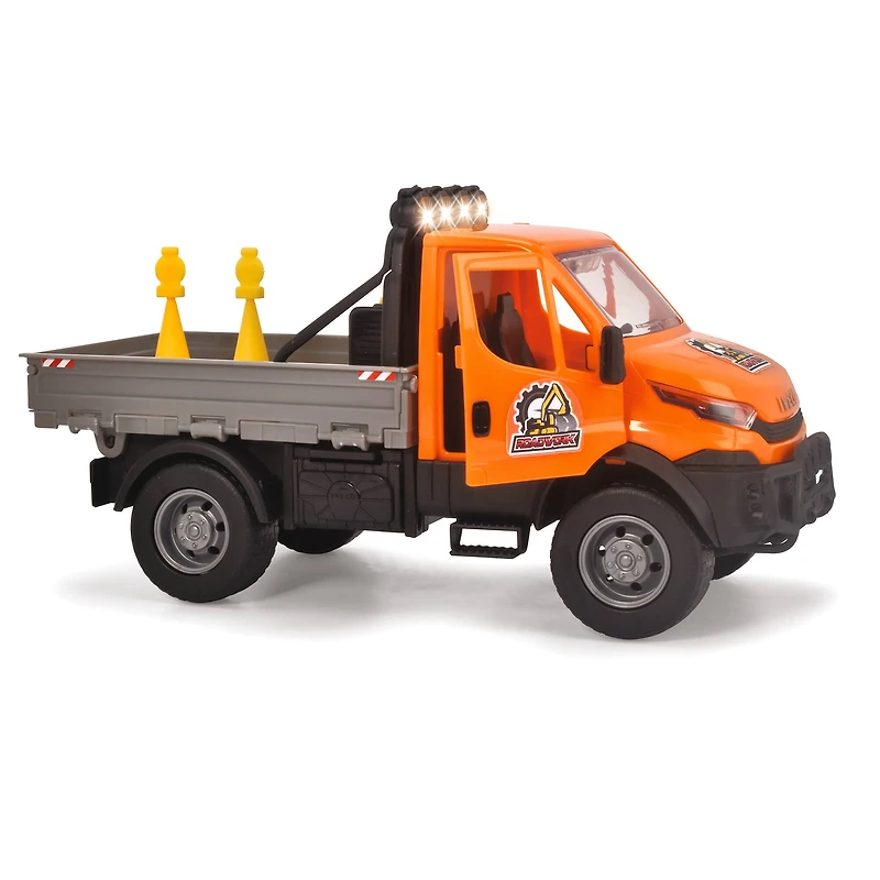 Dickie Toys Light & Sound Road Construction Playset