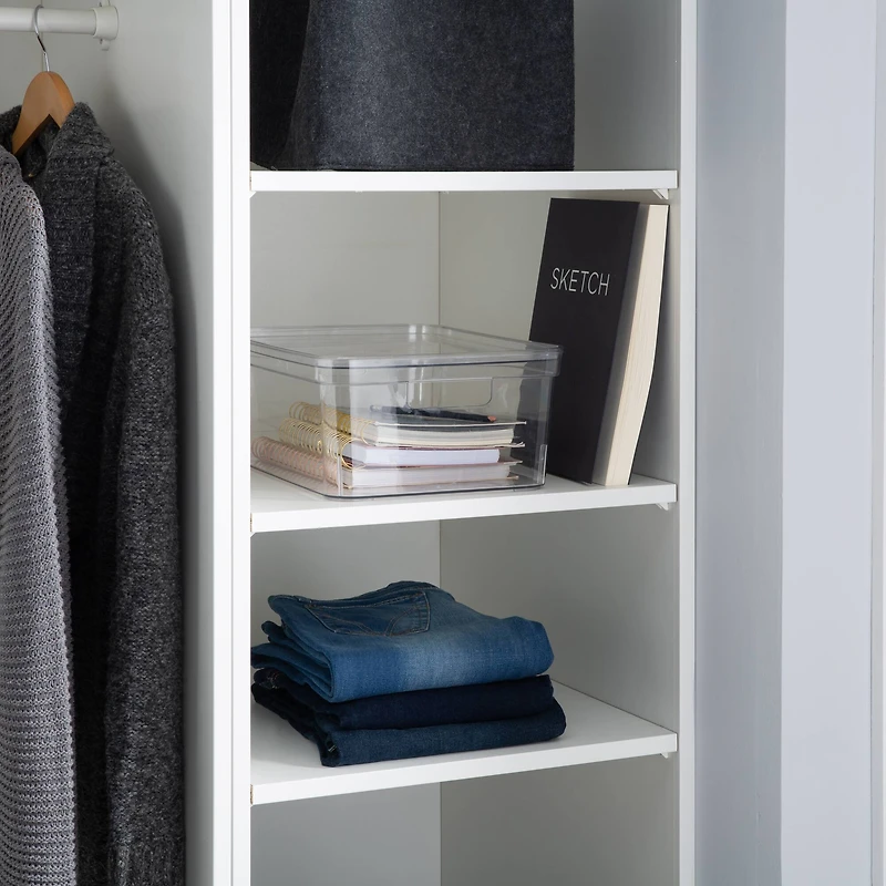 Simplify Lidded Storage Bin