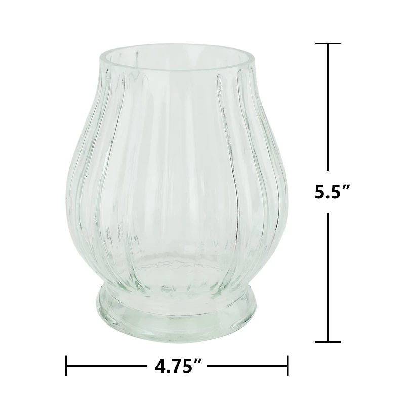 5.5" Clear Tabletop Glass Vase by Ashland®