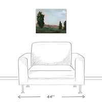 Mountain Pines 20" x 16" Canvas Wall Art