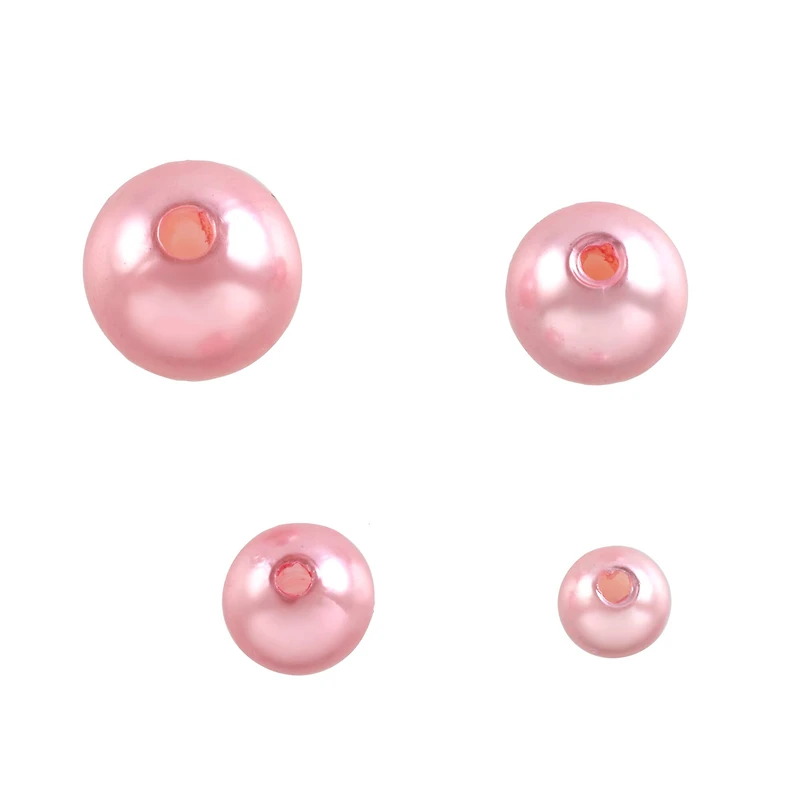 Plastic Round Pearl Beads by Bead Landing™