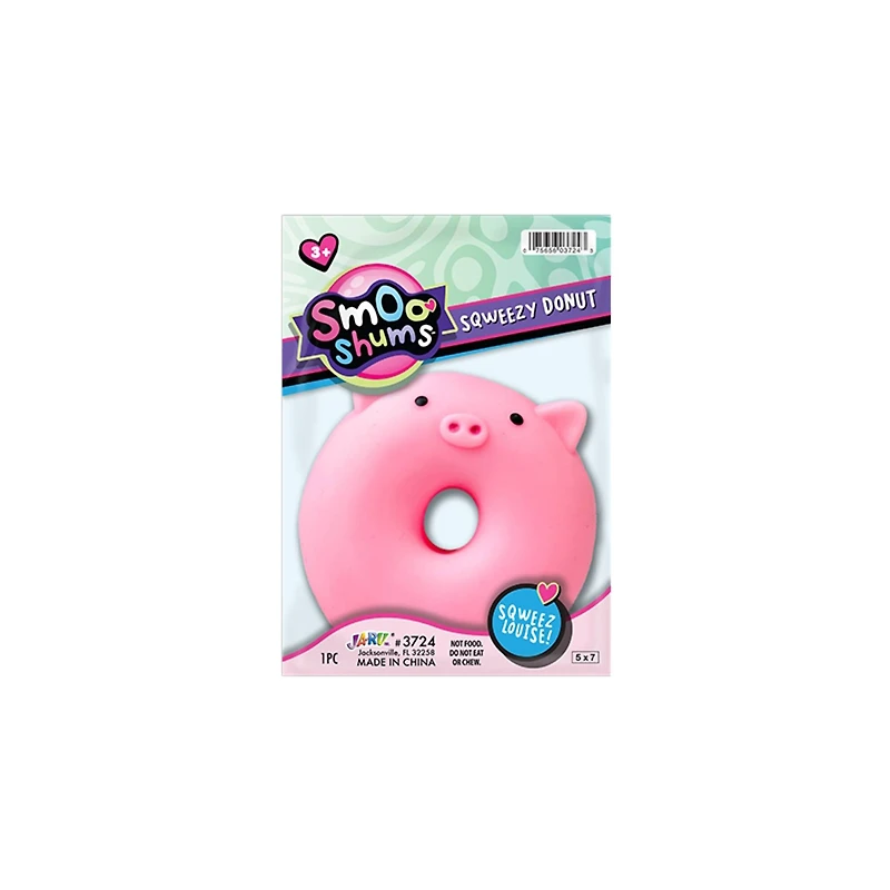 Assorted Ja-Ru® Smooshums Sqweezy Donut Toy