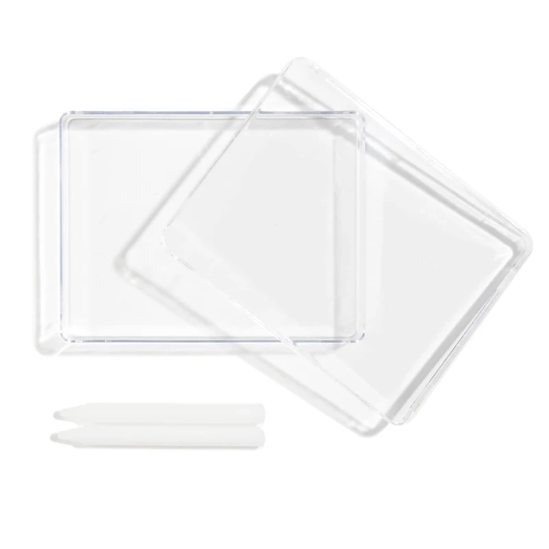 Crystal Storage Box with Wax Crayons by Bead Landing™