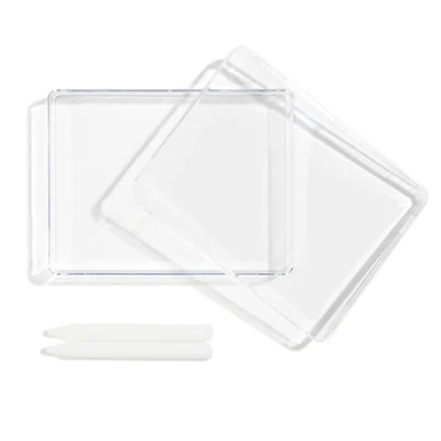 Crystal Storage Box with Wax Crayons by Bead Landing™