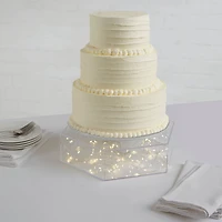12.5" Fillable Hexagonal Cake Stand by Celebrate It™