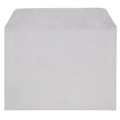 JAM Paper 9" x 12" White Tyvek Peel & Seal Closure Envelopes, 500ct.
