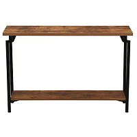Household Essentials Crown Console 23" 2-Tier Console Table