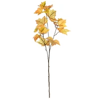 35" Orange Maple Leaf Stem by Ashland®
