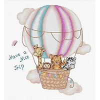 Luca-s Have A Nice Trip Counted Cross Stitch Kit