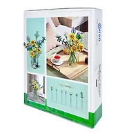 Contixo BK04 Sunflower Bouquet Floral Collection Building Block Set