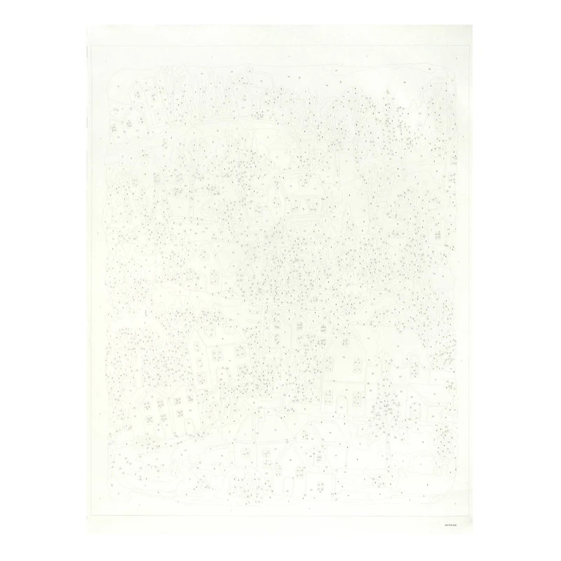 16" x 20" Snow Village Paint-by-Number Kit by Artist's Loft™