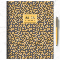 TF Publishing 2025-2026 Lovely Leopard Large Monthly Planner
