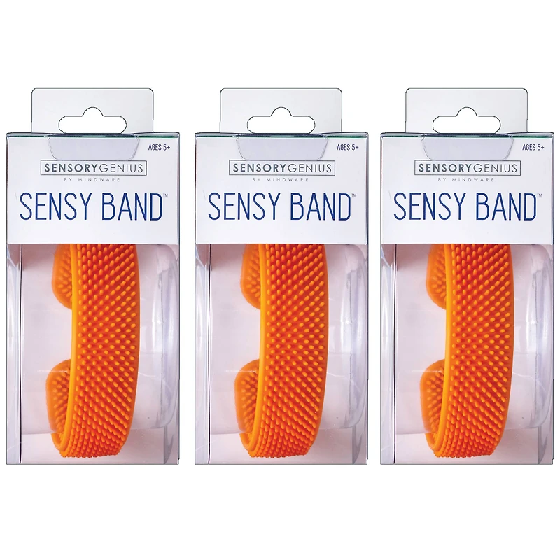 Sensory Genius Sensy Band™ Fidget Wristband, 3ct.