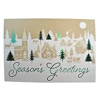 Large Season's Greetings Decorative Box by Ashland®
