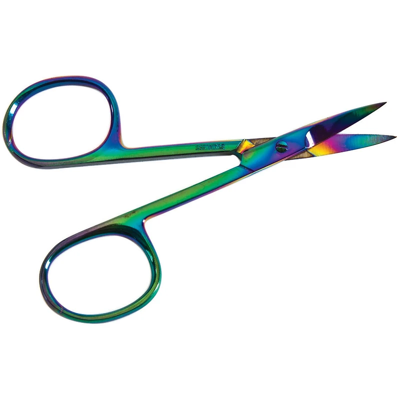 Tool Tron 3.5" Rainbow Curved Tip Scissors