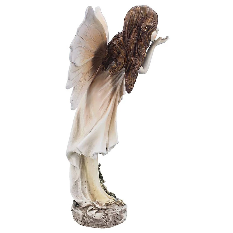 Design Toscano 13.5" Wildflower Meadows Fairies Blossom Garden Statue