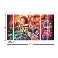 RoomMates Netflix Stranger Things Mural